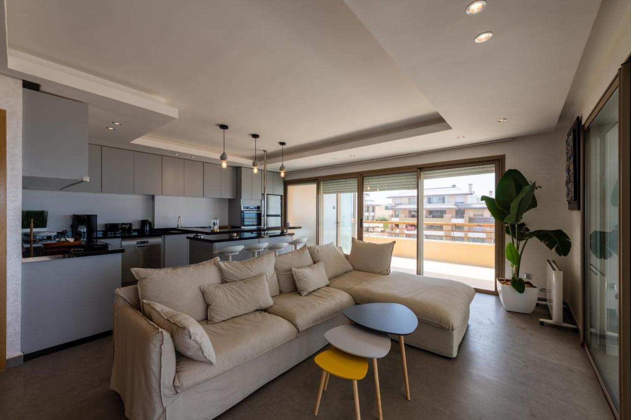 Appartement 300M2 Vue Sur Ocean Prestigia - Plage Des Nations Salé Ngoại thất bức ảnh